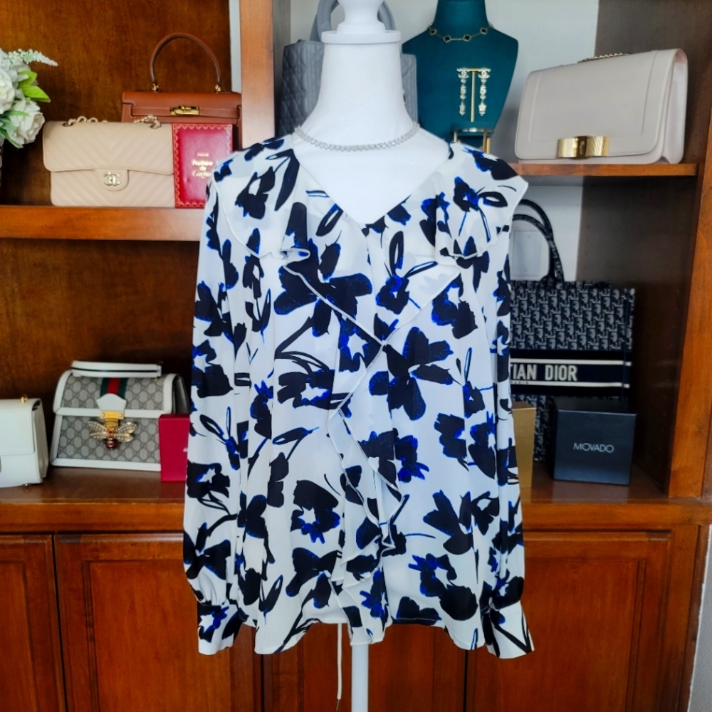 Floral Long Sleeve Blouse